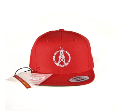 OilerMobb Red Snap Back